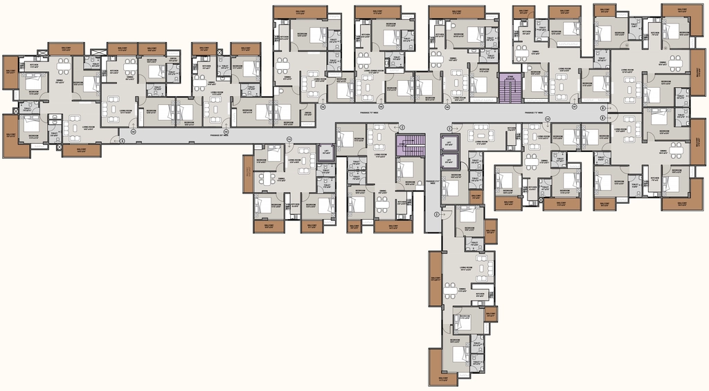 Floor Plan of Sita Dular Enclave C Block in Danapur, Patna - Image 424924