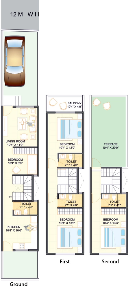 3 BHK House/Villa in Madhoor Laxmi Narayan Villa in Jail Road, Nashik - Image 927093