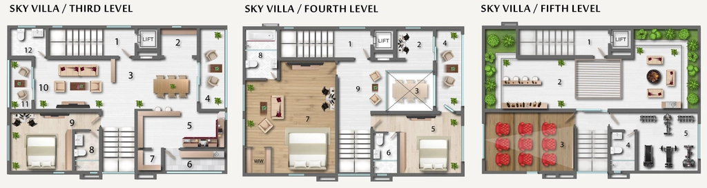 4 BHK House/Villa in Maharaja Beverly Park in Kollur, Hyderabad - Image 927096