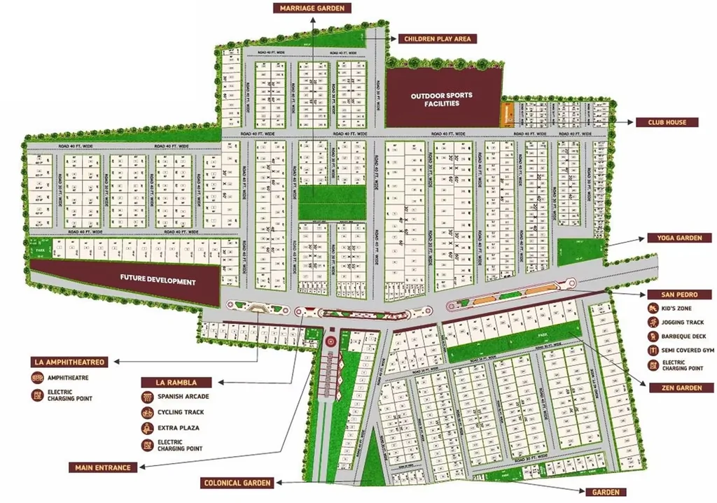 Master Plan of Ashapurna Mohanbagh 5 in Uchiyarda, Jodhpur - Image 425066