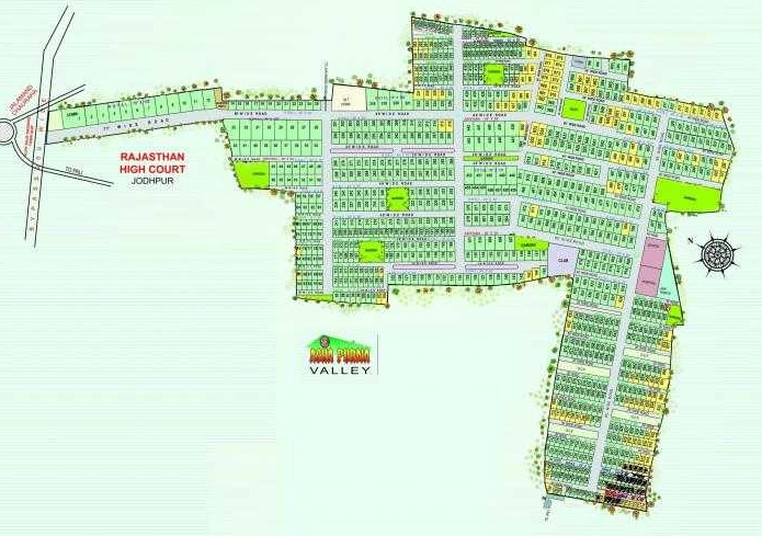 Master Plan of Ashapurna Valley in Jhalamand, Jodhpur - Image 425123