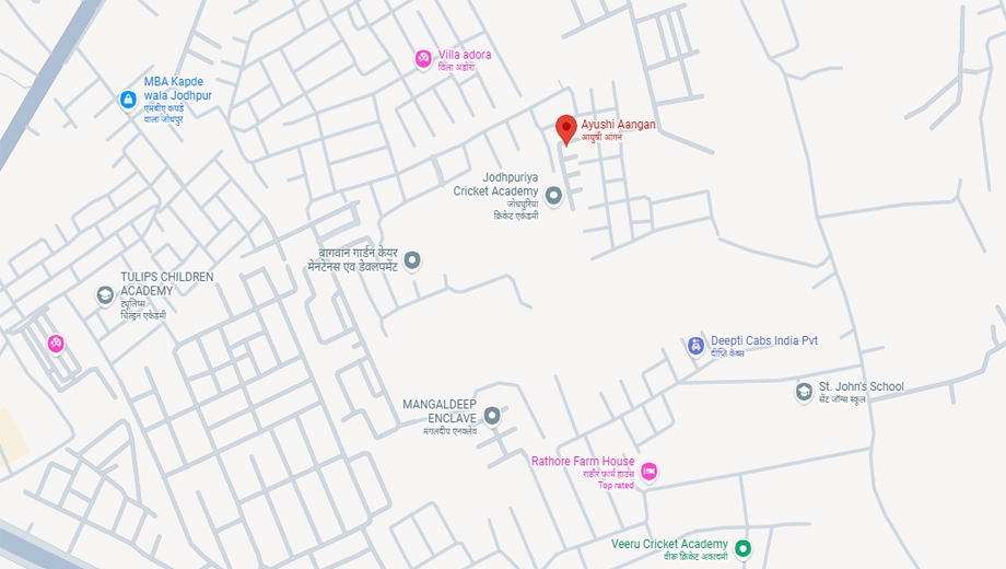 Location of Ayushi Aangan in Pal Gaon, Jodhpur - Image 425132