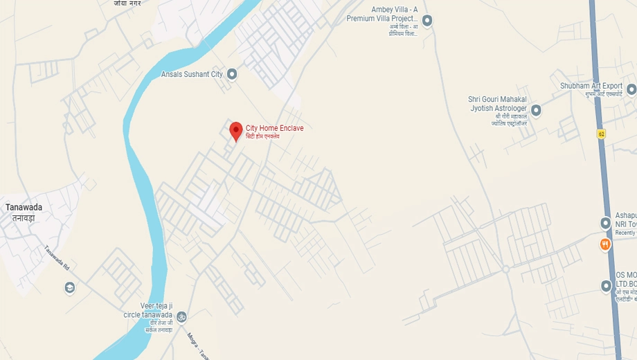 Location of City Home Enclave in Pal Road, Jodhpur - Image 425144