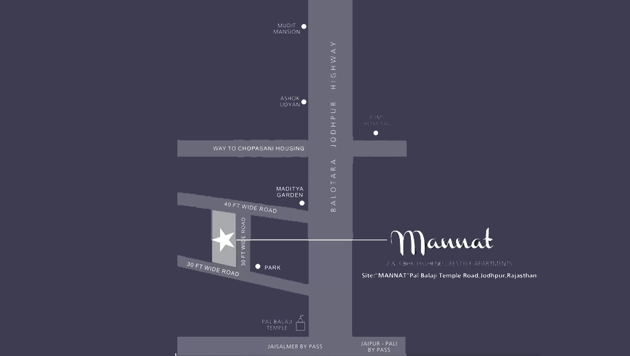 Location of Mannant Mannat in Bhadu Market, Jodhpur - Image 425153