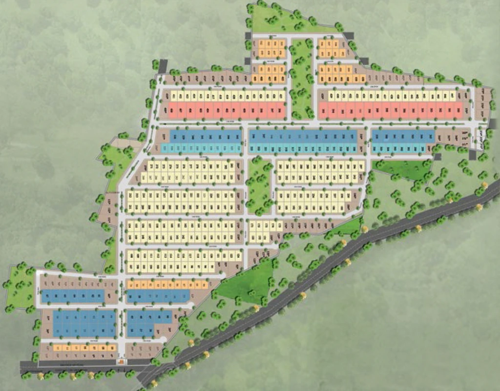 Master Plan of Ahad City in Hampapura, Mysore - Image 425177