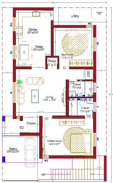 2 BHK House/Villa in Gravity One Pragathi Dreams in Hootagalli, Mysore - Image 927129