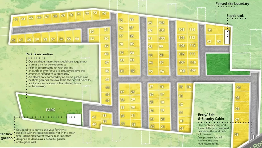 Master Plan of Guru Punvaanii Lotus in Bogadi 2nd Stage, Mysore - Image 425247