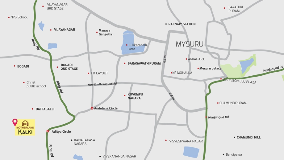 Location of Motherland Kalki in Dattagalli, Mysore - Image 425166