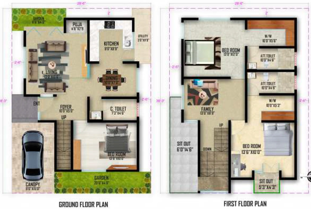 3 BHK House/Villa in Motherland Kateel Enclave in Bogadi 2nd Stage, Mysore - Image 927126
