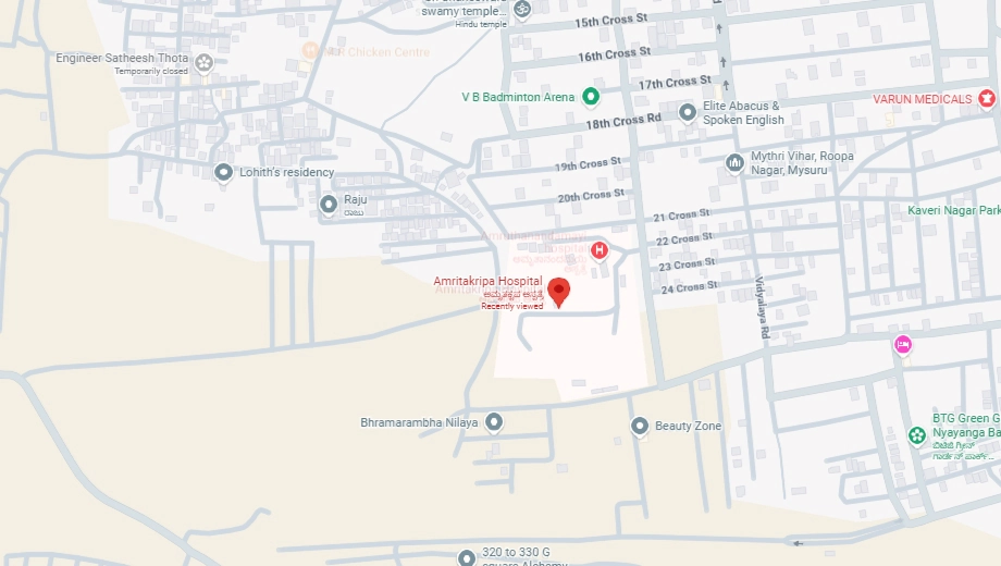 Location of K S Unnathi Plots in Bogadi 2nd Stage, Mysore - Image 425318