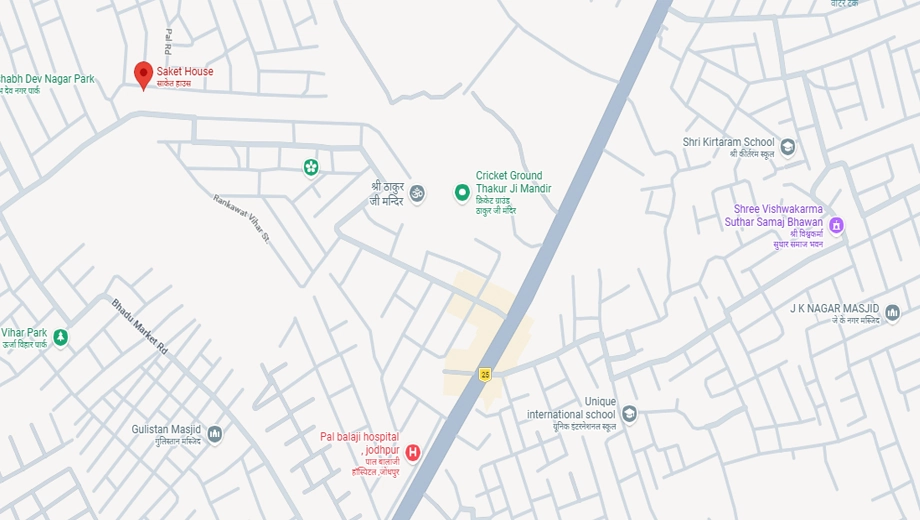 Location of Saket Build Home in Shikargarh, Jodhpur - Image 425254