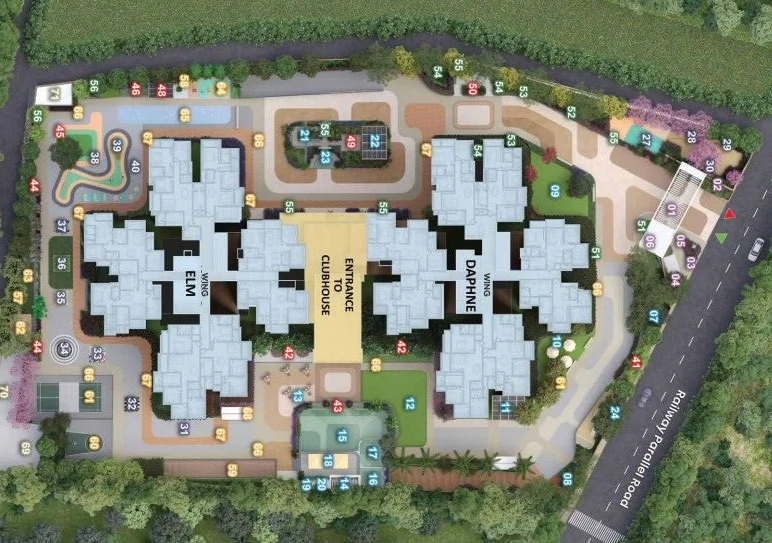 Master Plan of Sumadhura Solea in Thanisandra, Bangalore - Image 425307