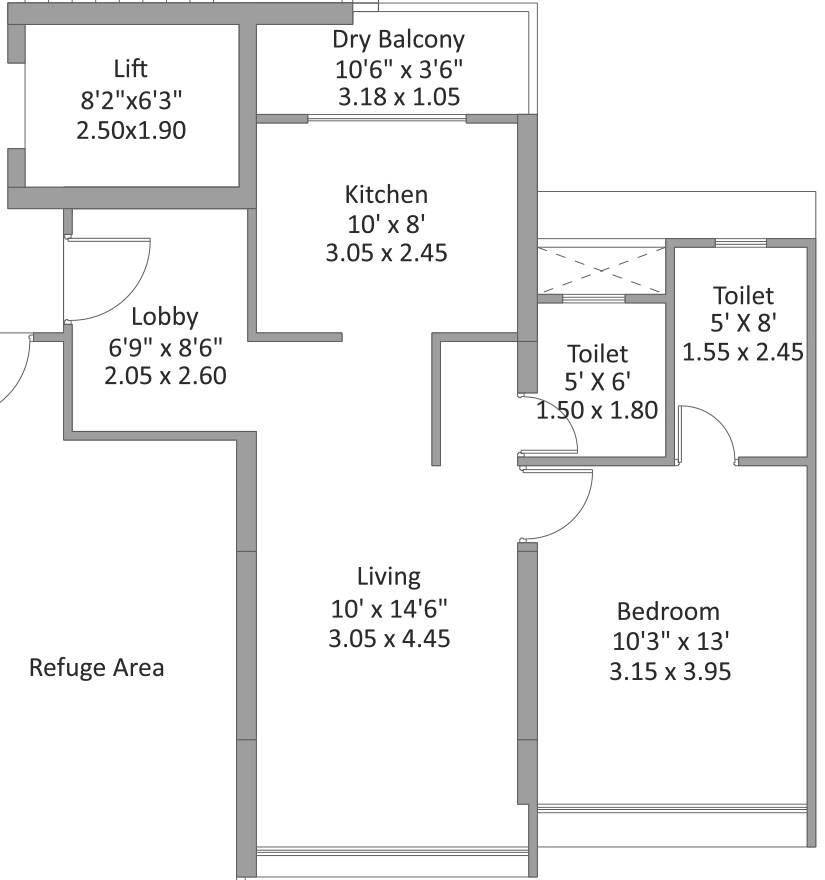 1 BHK Flat in Mantra Magnus Tower G in Mundhwa, Pune - Image 927185