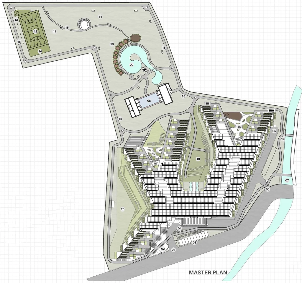Master Plan of Organo Rurban Lofts in Chevella, Hyderabad - Image 425396