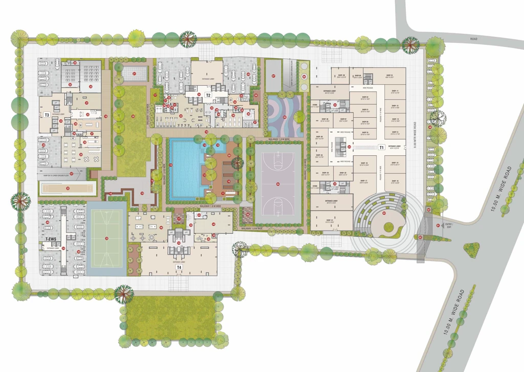 Master Plan of Satvika Galaxy in Danapur, Patna - Image 425456