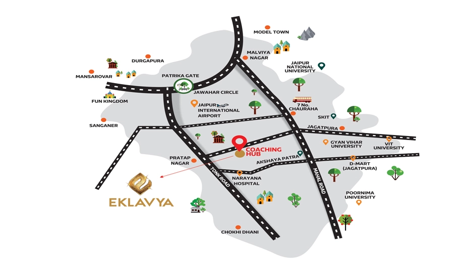 Location of Ambikanilay Eklavya - Image 425519
