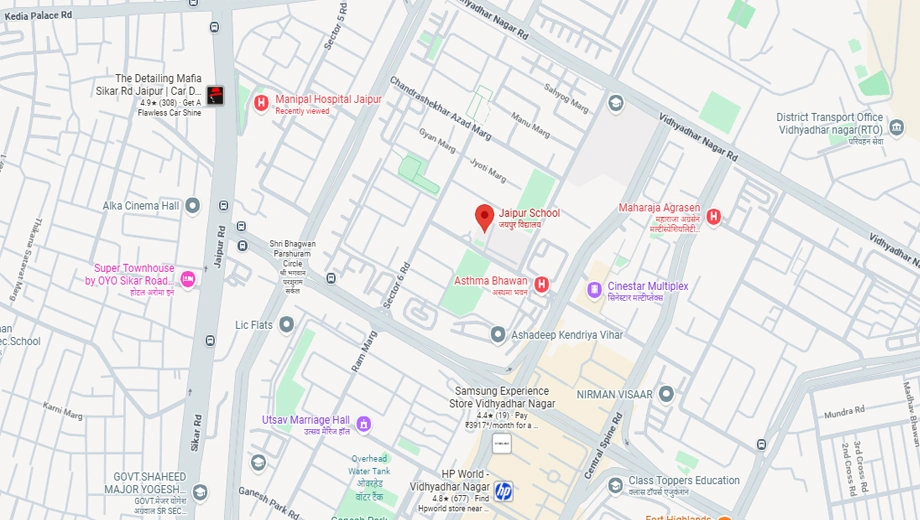 Location of Kohinoor Krishna Residency in Murlipura, Jaipur - Image 425570