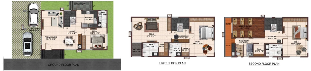 4 BHK House/Villa in Casagrand Vybe in Rajendra Nagar, Hyderabad - Image 927307