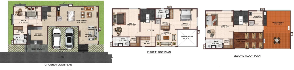 4 BHK House/Villa in Casagrand Vybe in Rajendra Nagar, Hyderabad - Image 927310
