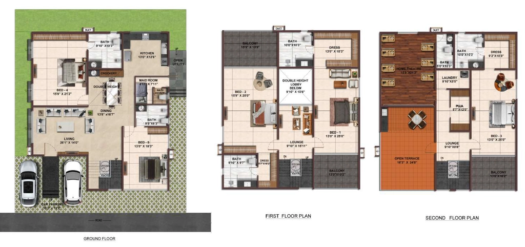 5 BHK House/Villa in Casagrand Vybe in Rajendra Nagar, Hyderabad - Image 927315
