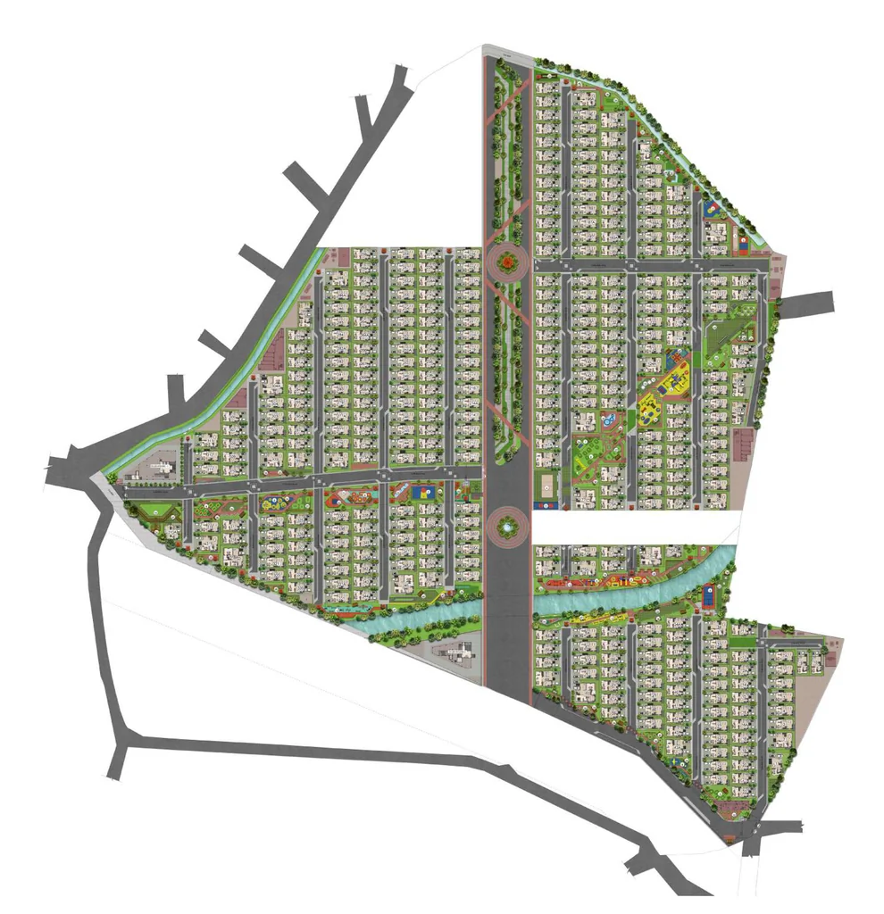 Master Plan of Casagrand Vybe in Rajendra Nagar, Hyderabad - Image 425620