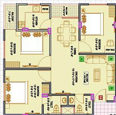 3 BHK Flat in Luxury Avenue 16 in Jagatpura, Jaipur - Image 927302