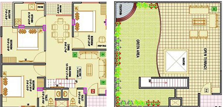 4 BHK Penthouse in Luxury Avenue 16 in Jagatpura, Jaipur - Image 927304
