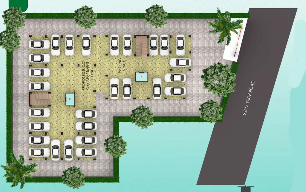 Master Plan of GB Heights in Bakarapara, Guwahati - Image 425627