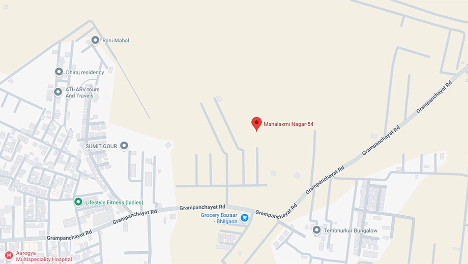 Location of Mahalaxmi Nagar 54 in Bhilgaon, Nagpur - Image 425630