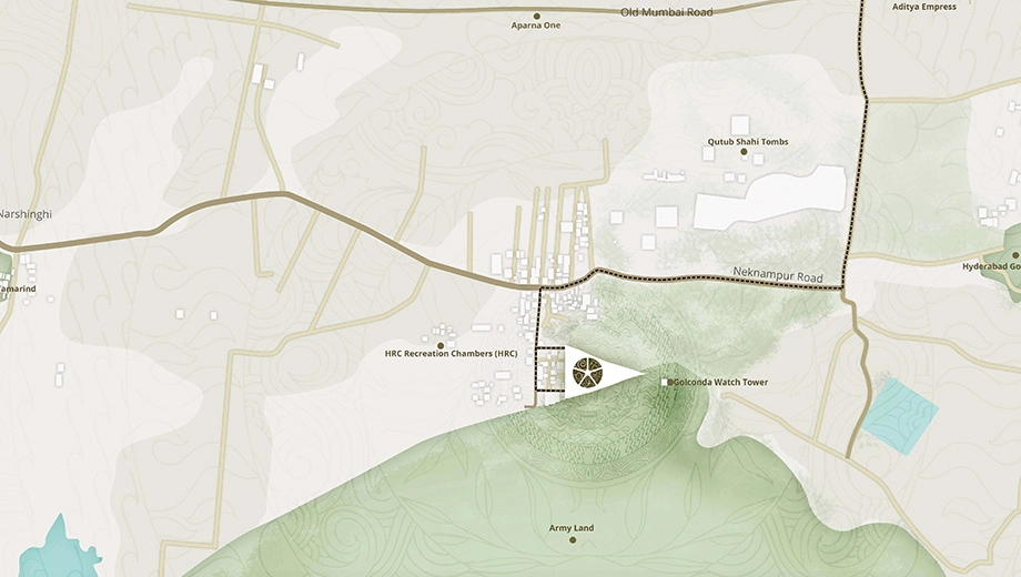 Location of Tattvam At Golkonda in Alijapur, Hyderabad - Image 425664