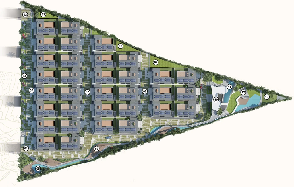 Master Plan of Tattvam At Golkonda in Alijapur, Hyderabad - Image 425665