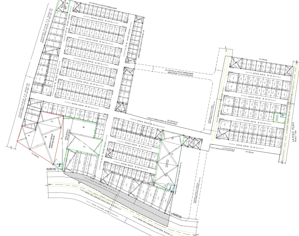 Master Plan of Mauli Temple Town 40 in Kothewada, Nagpur - Image 425677