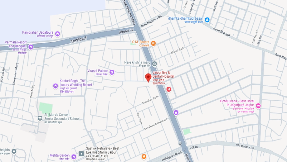 Location of Rajshree Villas in Jagatpura, Jaipur - Image 425720