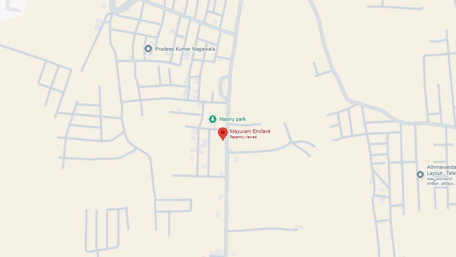 Location of Mahendra Mayuram Enclave in Nagawala, Mysore - Image 425741