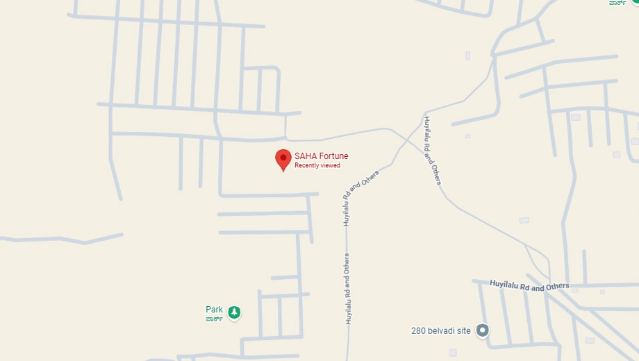 Location of Saha Fortune in Belawadi, Mysore - Image 426016
