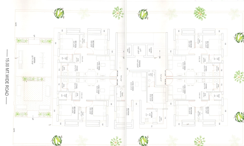 Master Plan of Abhay Prabhu Palace in Ghanteshwer, Rajkot - Image 425974