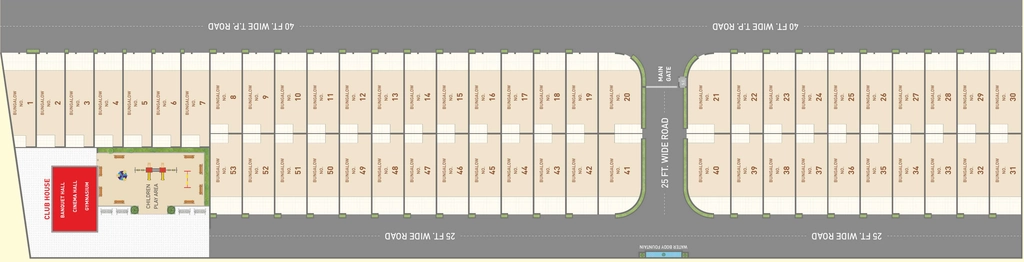 Master Plan of Varun Ratnam Signature Bungalows in Ghanteshwer, Rajkot - Image 426070