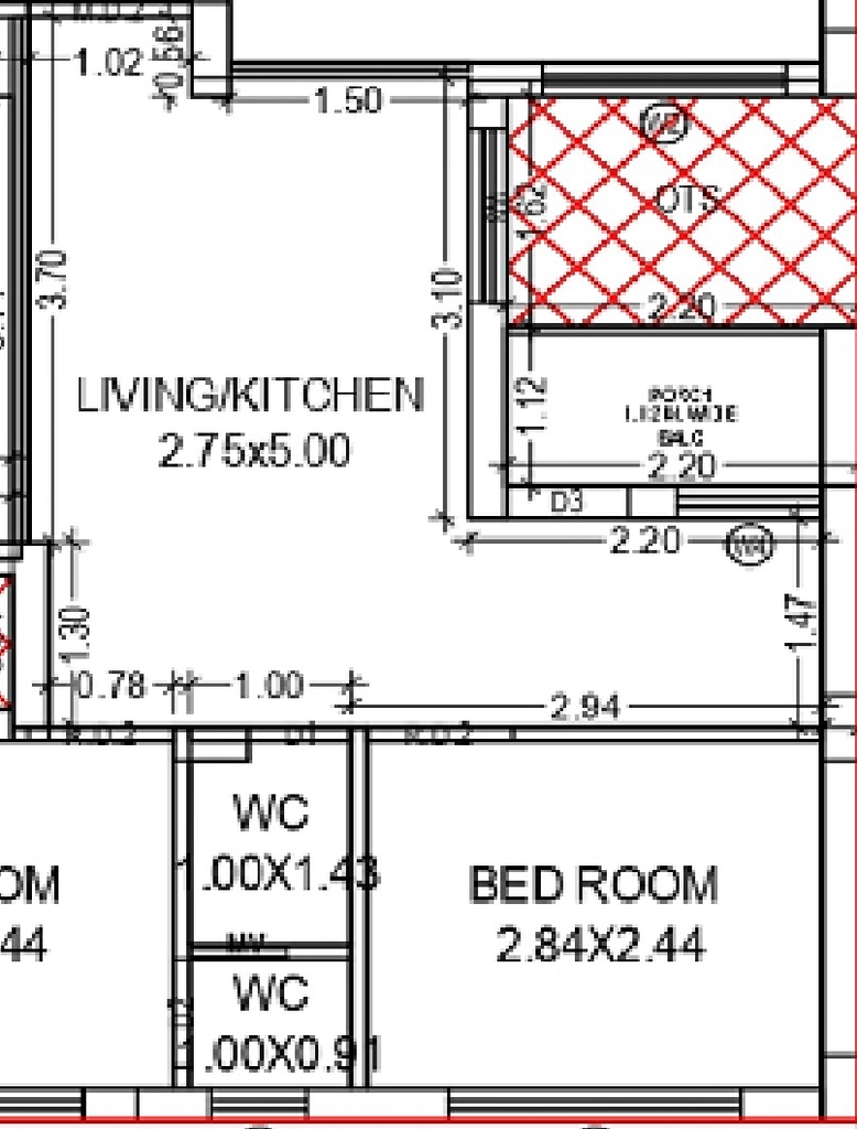 1 BHK Flat in Sankalp Residency in Ghanteshwer, Rajkot - Image 927506