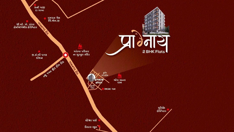 Location of Shakti Pragnay in Ghanteshwer, Rajkot - Image 426130