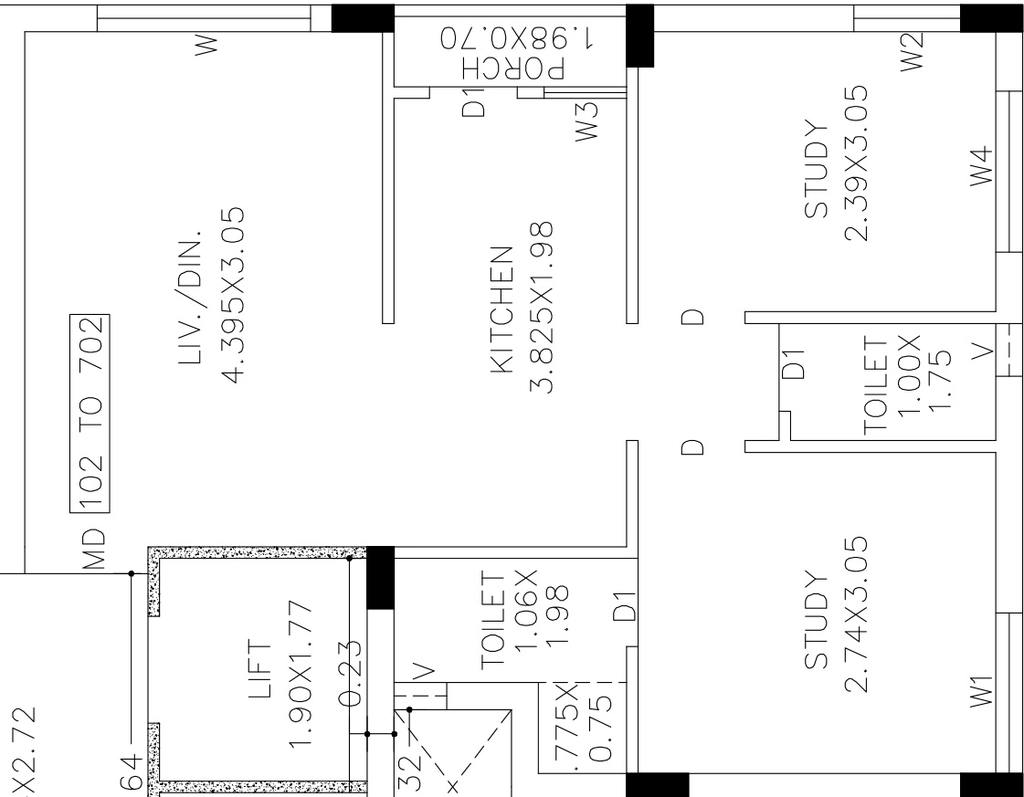 2 BHK Flat in Shivay Asopalav Plus in Ghanteshwer, Rajkot - Image 927508