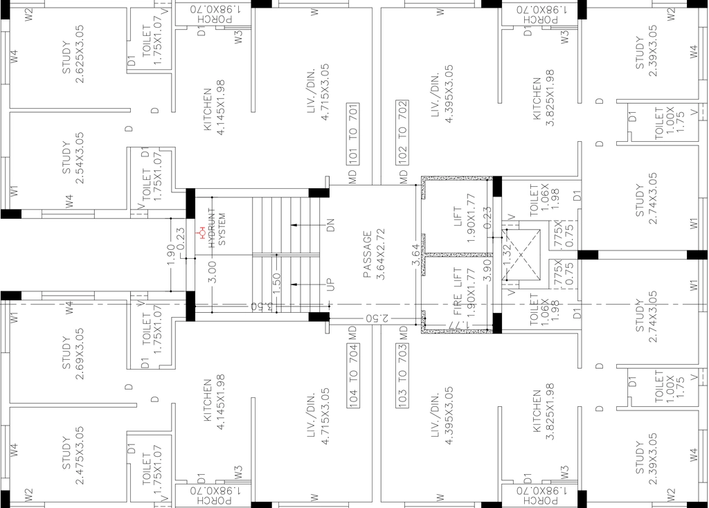 Floor Plan of Shivay Asopalav Plus in Ghanteshwer, Rajkot - Image 426138