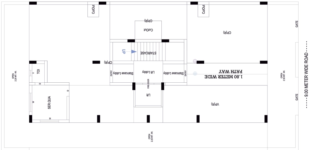 Master Plan of Shivbhumi Apartments in Ghanteshwer, Rajkot - Image 426143