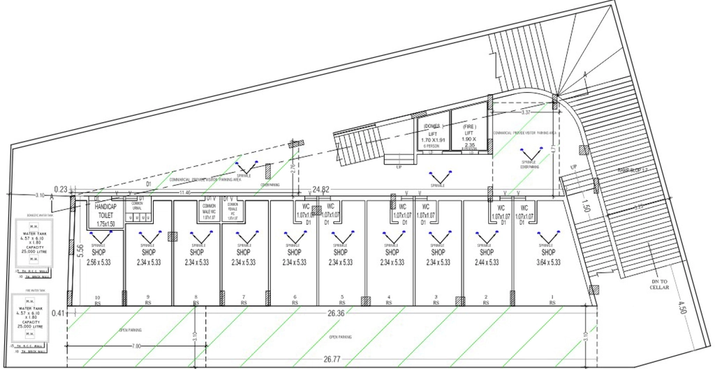 Master Plan of Shreeji Heights Raiya in Raiya, Rajkot - Image 426161