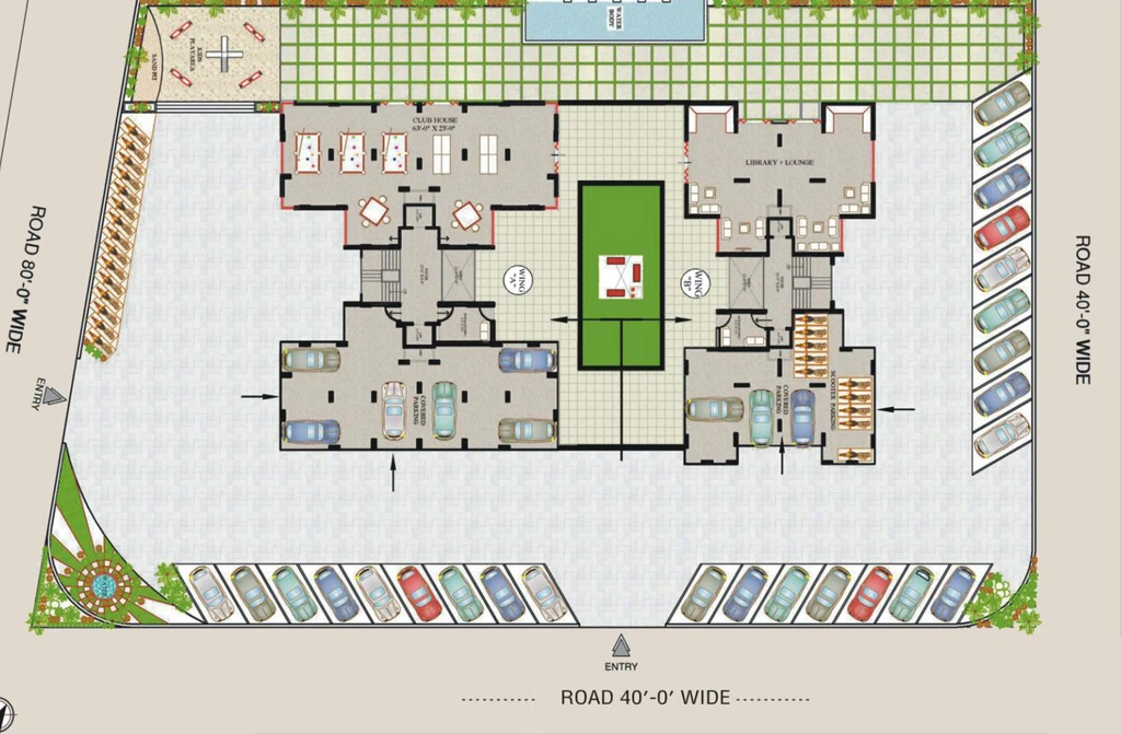 Master Plan of Shreeji Tirth in Ghanteshwer, Rajkot - Image 426169
