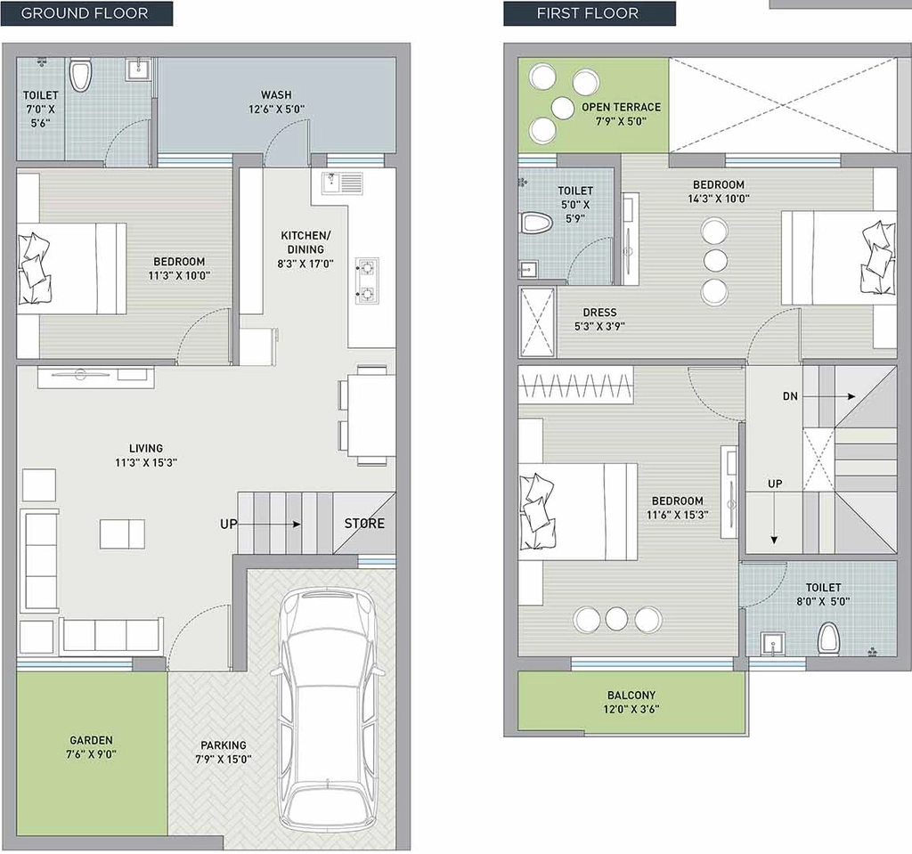 3 BHK House/Villa in Silver Bungalows in Ghanteshwer, Rajkot - Image 927532