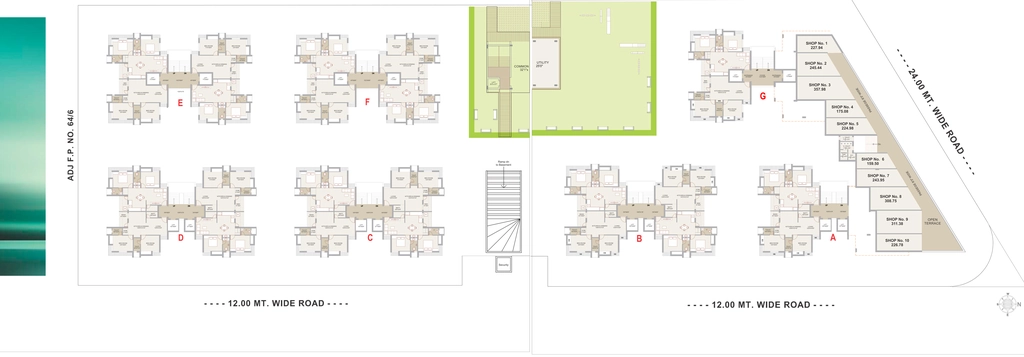 Master Plan of Om Suncity Plus in Raiya, Rajkot - Image 426244