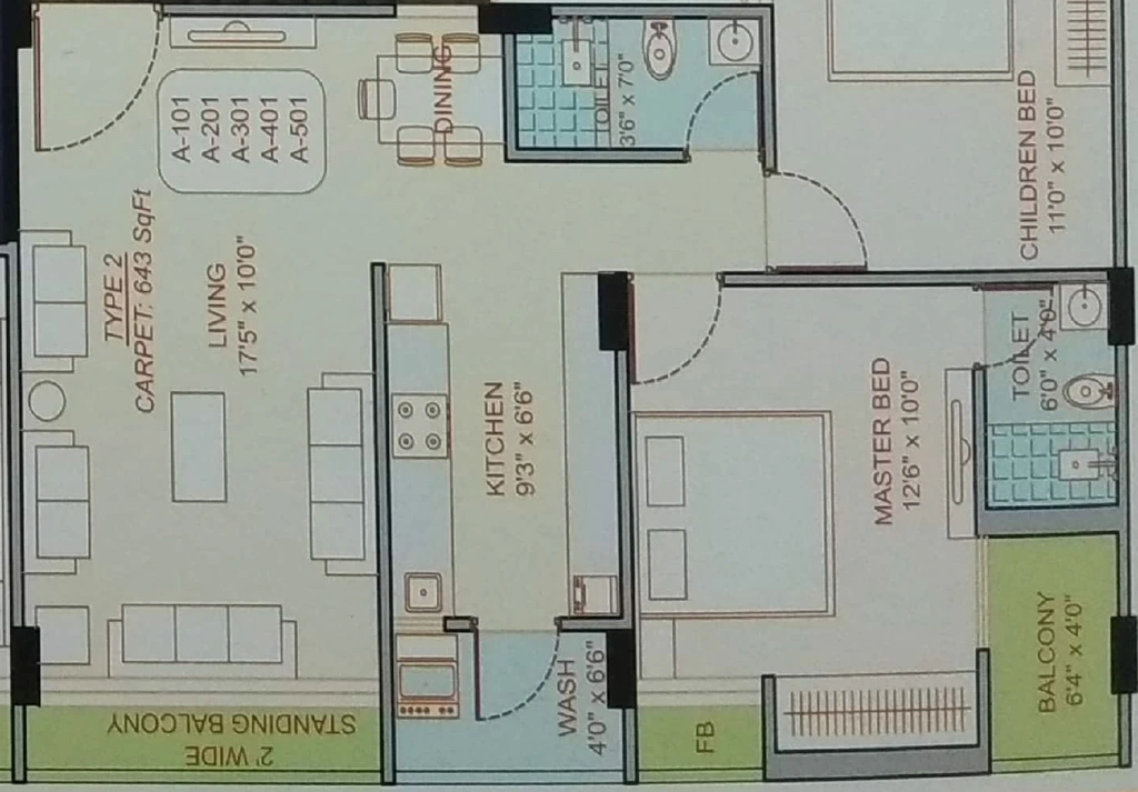2 BHK Flat in Sunrise Prime in Ghanteshwer, Rajkot - Image 927541