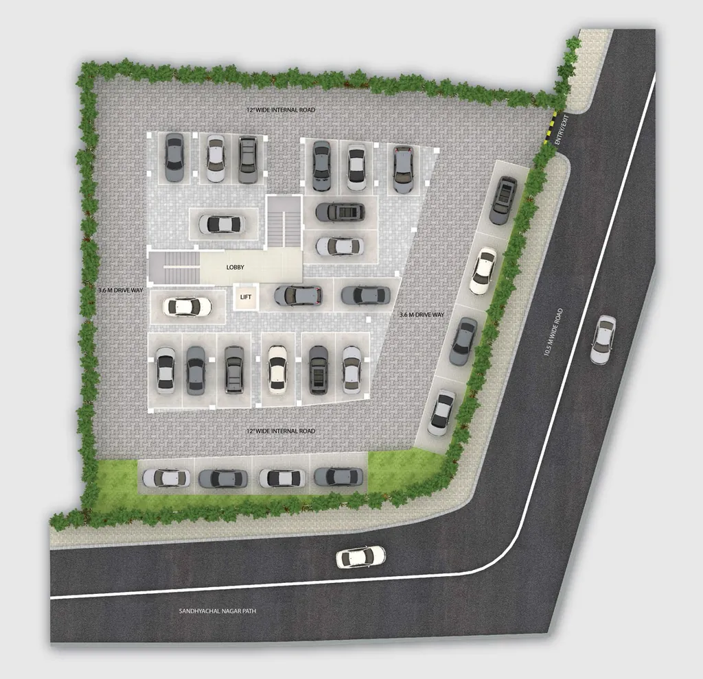 Master Plan of Regal Heights in Lalmati, Guwahati - Image 426315