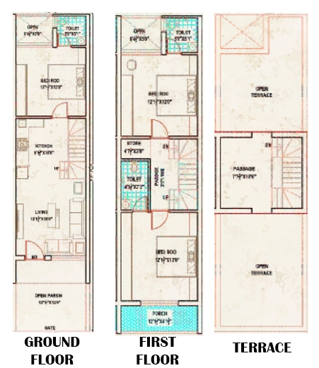 3 BHK House/Villa in Tulsi Bunglows in Ghanteshwer, Rajkot - Image 927549