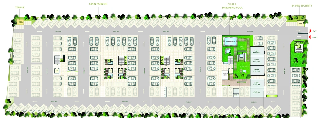 Master Plan of Arihant Dynasty in Mansarovar, Jaipur - Image 426383